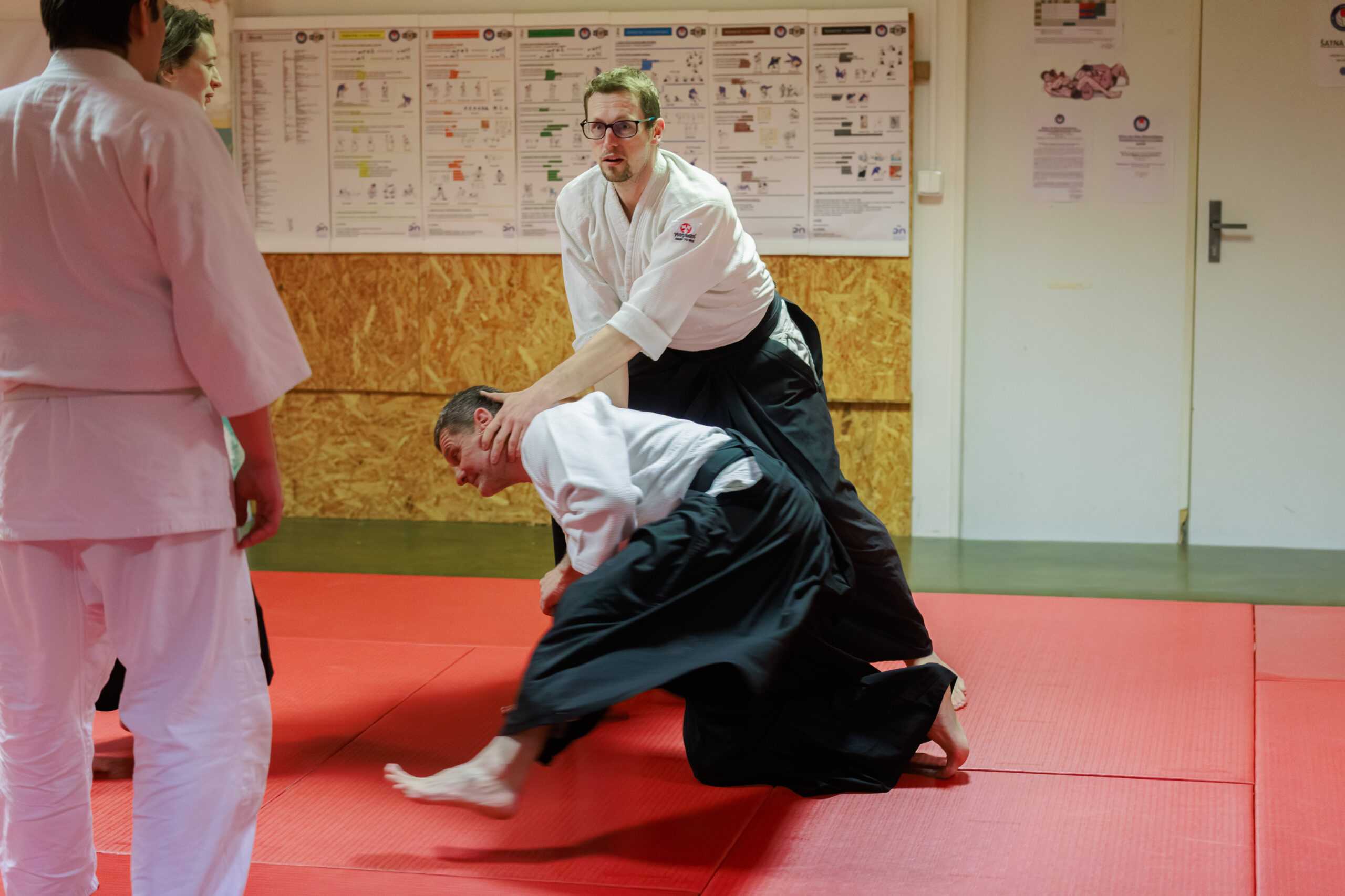 Cvičení v dojo-aikido Cvičení v dojo-aikido